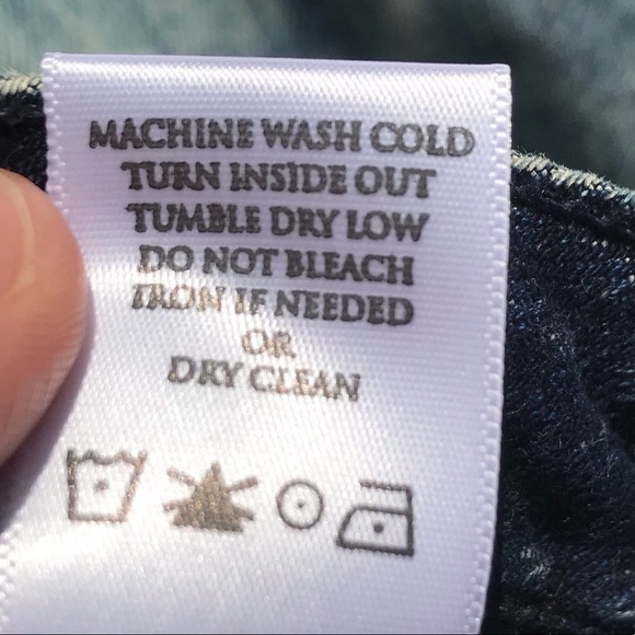 Y2K Low Rise Jeans Distressed Skinny Tie Dye Blue - Picture 6 of 8